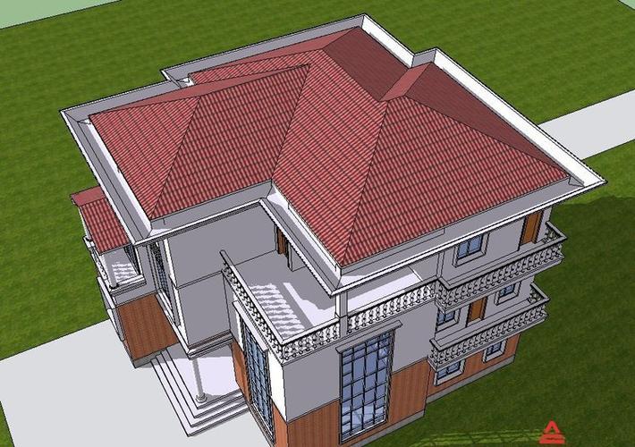 广西农村别墅设计 私人豪宅设计 好看房子效果图 桂林建筑设计图